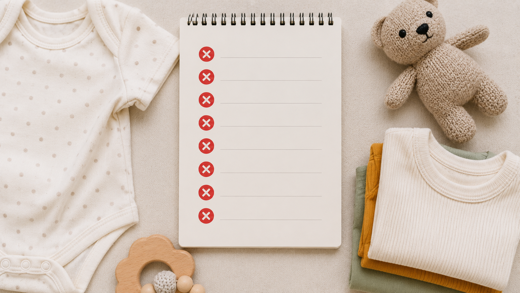 "Checklist crvenih signala pri kupovini dječije odjeće: miris, boja, kopče, uzice, sintetika"